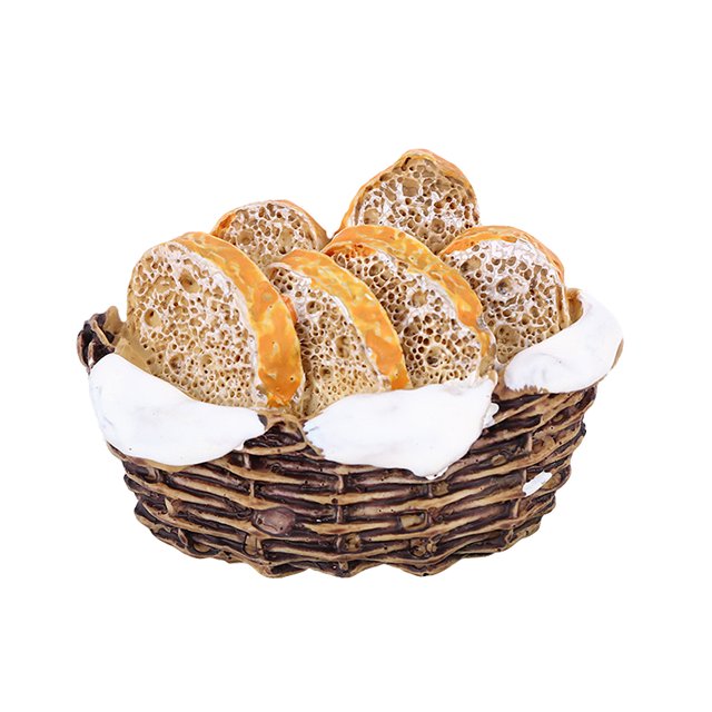 EeaseMX Imán de resina para nevera, simulación de desayuno, pegatina vívida de comida rápida falsa para cocina y bar.