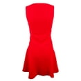 thumbnail image 2 of Women's V Neck Fit And Flare Dress-R-0, 2 of 5