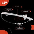 thumbnail image 4 of A-Premium Electric Power Window Regulator with Motor Compatible with Ford F-250 Super Duty 2013-2016, F-350 Super Duty, F-650, F-750, F-450 Super Duty, F-550 Super Duty, Rear Right Passenger Side, 4 of 6