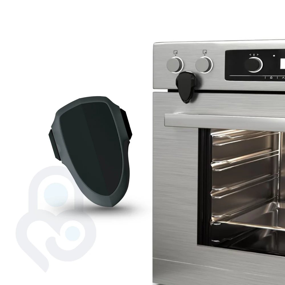 Baby Proof Me Heat-Resistant Oven Door Lock Black photo 5