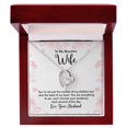 thumbnail image 1 of To My Wife Mother of My Children Forever Necklace w Message Card, 1 of 8