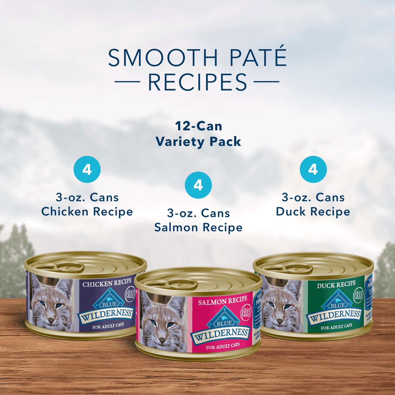 Blue wilderness top wet cat food