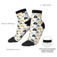 thumbnail image 6 of Naloa Cute Elephant Ankle Socks for Women Non Slip Socks No Show Socks Classic Low Cut Casual Socks Casual Socks, 6 of 7