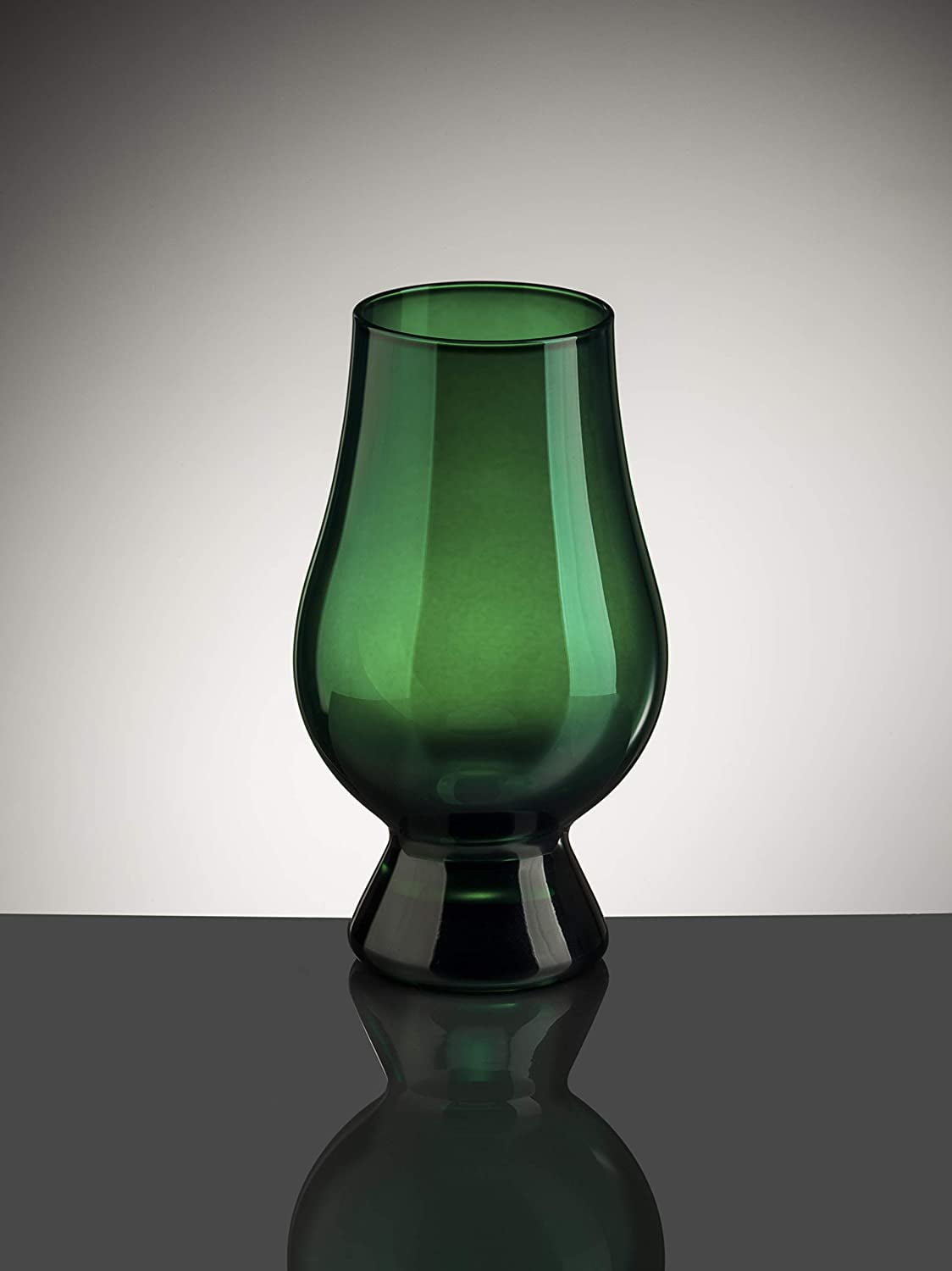 Glencairn Official Tasting Crystal Whiskey Glass GREEN, (Set of 4) Gift Box