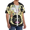 thumbnail image 2 of Kdxio Men'S Hawaiian Shirt For Men Short Sleeve Shirt Black Head African Woman Summer Casual Holiday Beach Button Down T-Shirts, 2 of 5