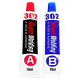 thumbnail image 1 of Metal Repair Filler Heavy Duty Useful Easy Metal Repair Filler To Use AB Casting Glue Repairing Adhesive Accessories Plastic Ceramic Beating Drilling, 1 of 9