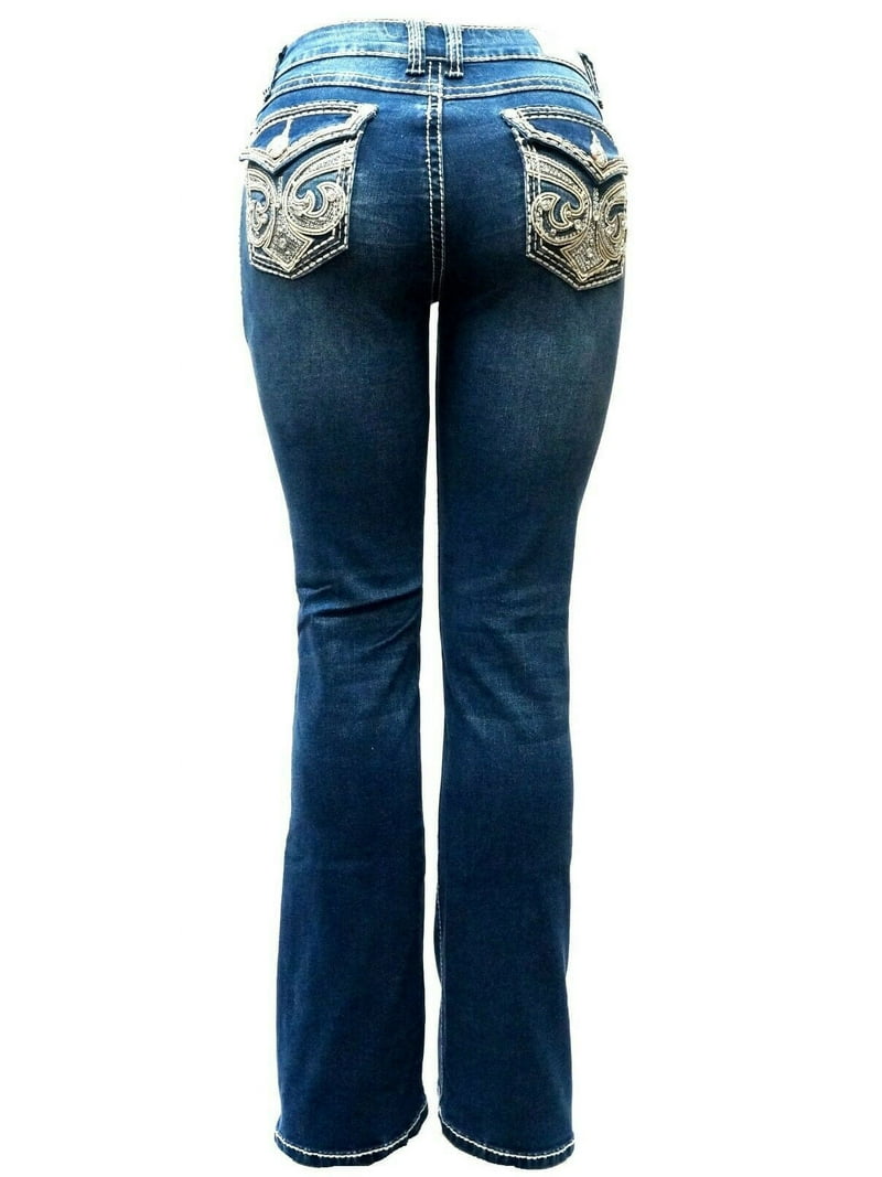 【Yoyocha25 】STUDS DETAIL DENIM PANTS Yoyocha25 】STUDS DETAIL DENIM PANTS Jack David Rhinestone