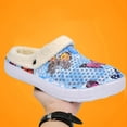 thumbnail image 2 of Chenyee Womens Fleece Lined Clogs Winter Warm House Slippers Wide Width Breathable Slip On Walking Shoes, 2 of 7