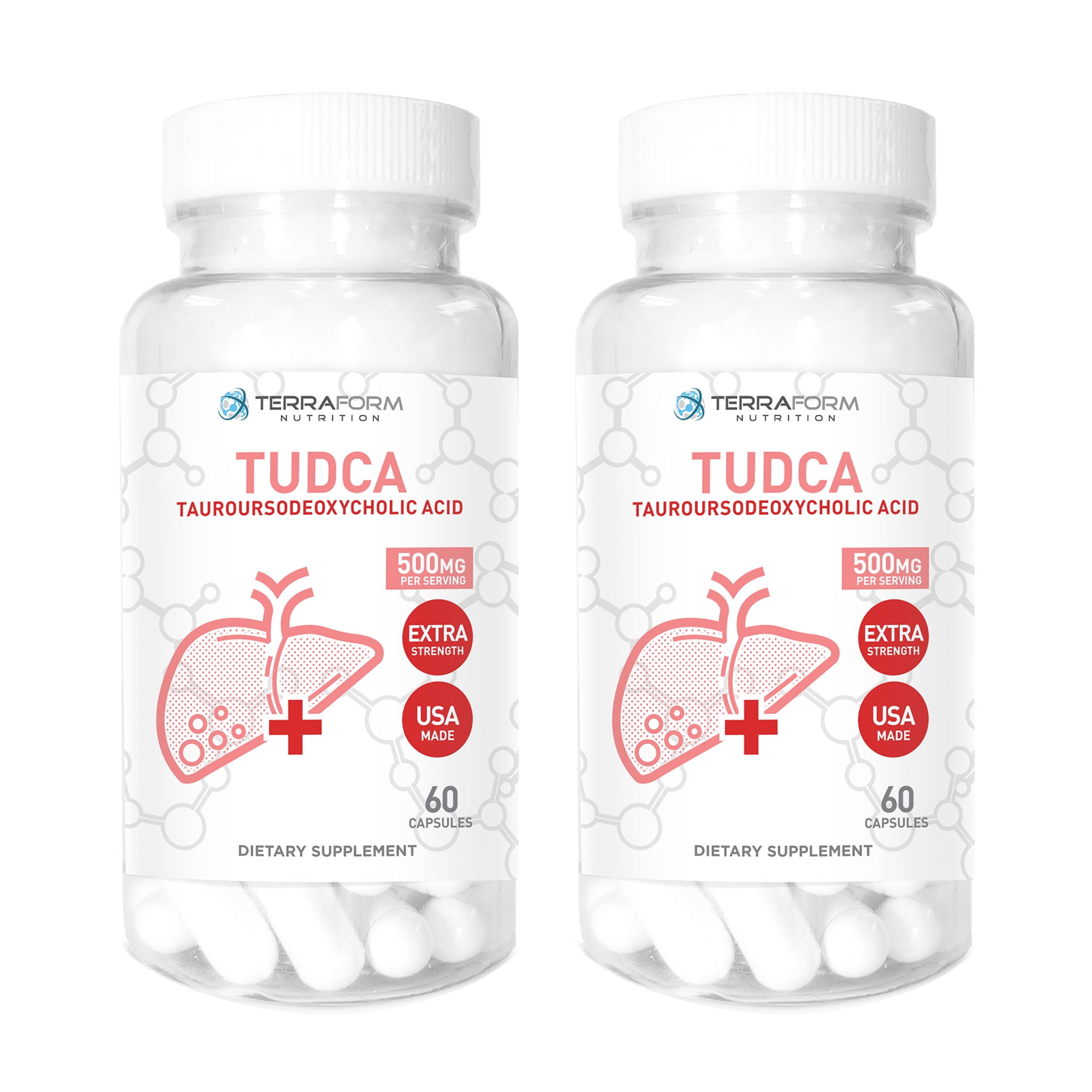 TUDCA (Tauroursodeoxycholic Acid) Liver Support Suppleent - 1200g Per - Foto 13