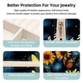 thumbnail image 3 of Starry Sky Portable Square Jewelry Box Earrings Necklaces Bracelets Organizer for Girls and Women, 3 of 6