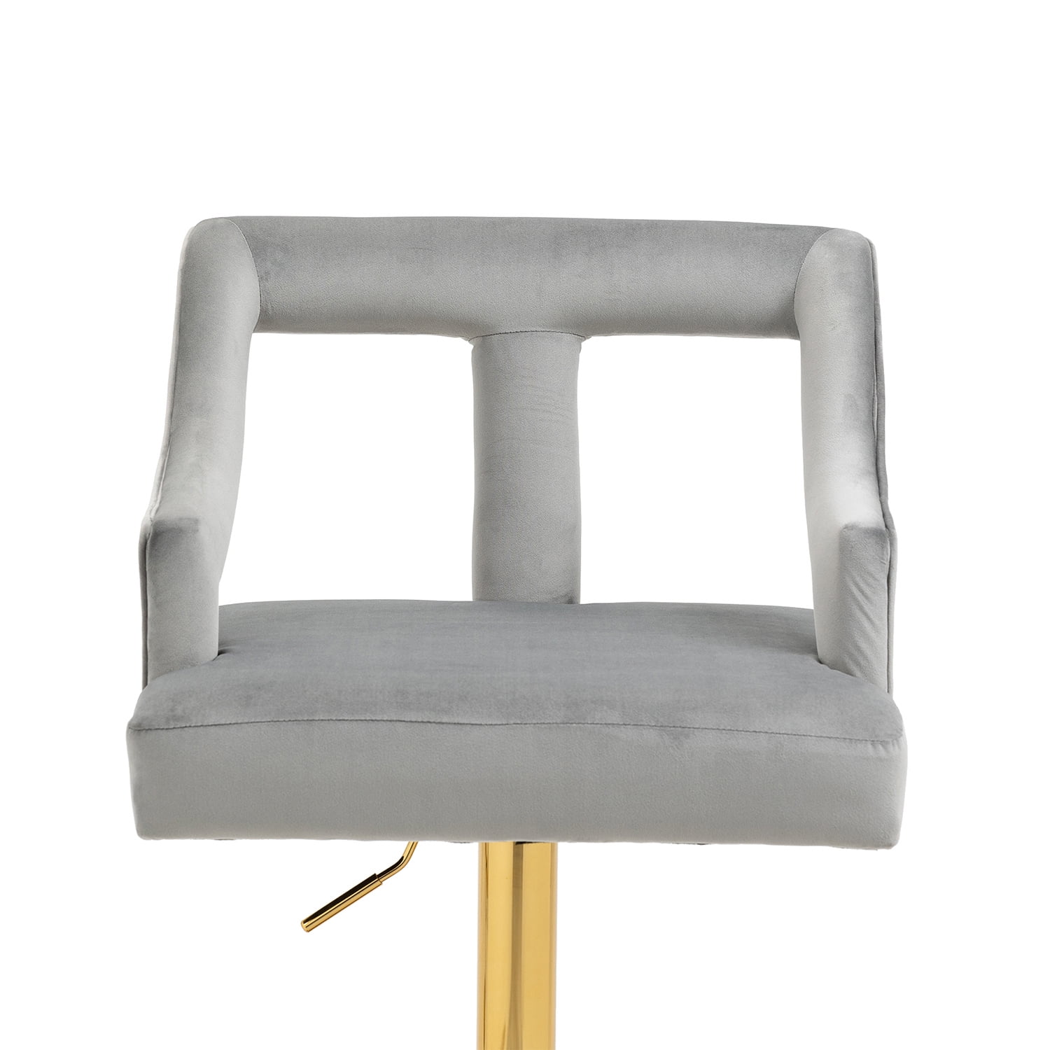 Kepooman Counter Height Bar Stools, Swivel Adjustable Barstools with Back, Set of 1, Grey Kepooman Counter Height Bar Stools, Swivel Adjustable Barstools with Back, Set of 1, Grey