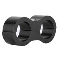 thumbnail image 4 of 8AN Hose Separator, Pratical Aluminum Alloy Reusable Hose Clamp Divider, Easy To Install Economical 8AN Brake Line For Water Pipe Black, 4 of 8