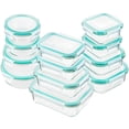 thumbnail image 1 of Juego de 24 Contenedores de Vidrio para Alimentos Bayco con Cierre Hermético, 1 of 6