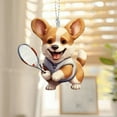 thumbnail image 4 of JJKBVCLO Cute Internet Corgi Dog Pendant, 4 of 4