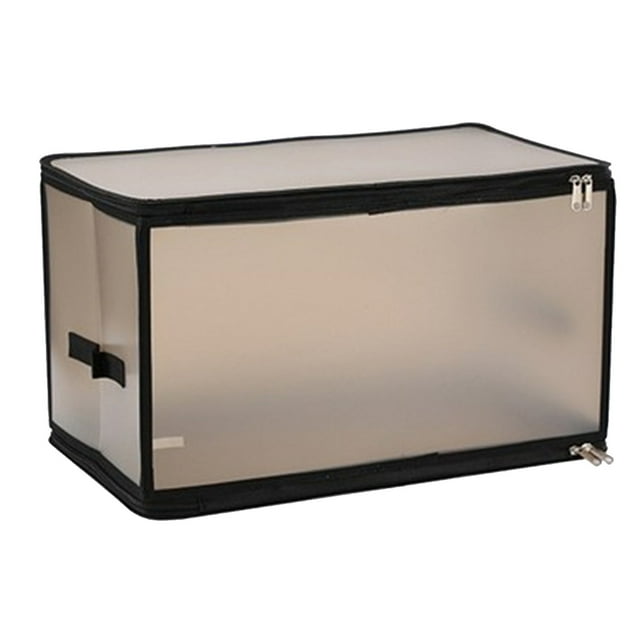 EGNMCR Closet Organizers and Storage, PP Plastic Storage Box, Foldable, Transparent Storage Box, Seven Piece Set, Clothing Sorting And Organizing Bag, Clothing Bag, Storage Bag Folding Storage