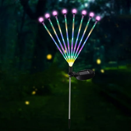 

Xewsqmlo 2pcs Ground Light Easy Installation Solar Lawn Decorative Lights for Home Garden