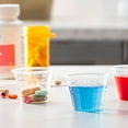 Comfy Package 1 Oz Graduated Plastic Medicine Cups for Mixing, Epoxy