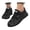 Black, variant on Women's Lace Mesh Sneakers Breathable White Floral Pattern Casual Walking Shoes Lightweight Fashion Tennis Shoes for Summer