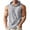 Light Gray, variant on Summer Men Sports Fitness Training Zipper Opening Hooded Sleeveless Loose Breathable Back Shirt Mens Sleeveless Tee Shirts