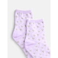 thumbnail image 3 of No Boundaries Women's Ankle Socks, 3-Pack, Size 4-10, 3 of 3