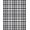 Black White Gray, Pattern 14, variant on ODIKA 8'x10' Washable Area Rug Durable, Non-Slip Door Plaid Welcome Checkered Farmhouse Gingham Even Grid Front for Living Room, Under Sectional, Family