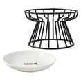 thumbnail image 2 of Cat Raised Bowl Pet Dog Feederfor Cat Bowl for Cat And Supplies , Black, 2 of 10