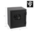 thumbnail image 4 of American Furniture Classics Homesecure Fireproof Personal Document and Firearm Safe, 4 of 9
