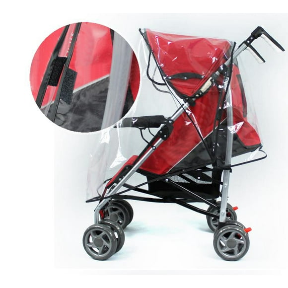 Universal Baby Stroller Rain Cover Wind Dust Shield Waterproof For Child Jogger Pushchairs