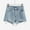 Light blue, variant on Jean Shorts Womens Women High Waist Hip Wrap Stretch Short Hot Jeans for Summer Casual Daily Beach Jeans for Women Denim Shorts Women