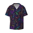 thumbnail image 3 of Cauagu Chemistry Science Men's Short Sleeve Button Down Hawaiian Shirt for Men Bowling Shirts Casual Summer Beach Shirt,XX-Large, 3 of 6