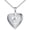B Silver, variant on Locket Necklace Holds Pictures Alphabet Initial Letter Love Heart Lockets Photo Memory Locket Necklaces Birthday Gifts[f1474]