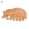 thumbnail image 1 of HEVIRGO Door Mats Decorative Animal Shape Washable Adorable Sleeping Cat Doormat for Entryway, 1 of 10