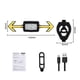 thumbnail image 5 of Bicicleta Luz trasera LED para bicicleta, ligera, recargable, luz trasera de advertencia (negro) Ndcxsfigh, 5 of 5