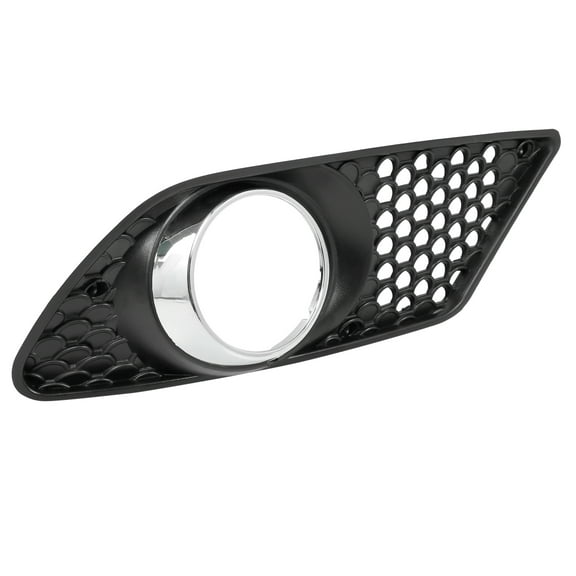 Car Front Bumper Right Side Fog Light Grill Lamp Cover Black A2048850253 for Mercedes-Benz C350 2008-2011