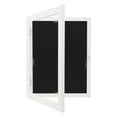 thumbnail image 2 of First Impressions Quick Change Art Frame - 9x12 White, Pack of 2- Unique Front-Load, Hinged Artwork Frames for Young Artists - Horizontal/Vertical Display, Plexiglass made to last without yellowing, 2 of 6