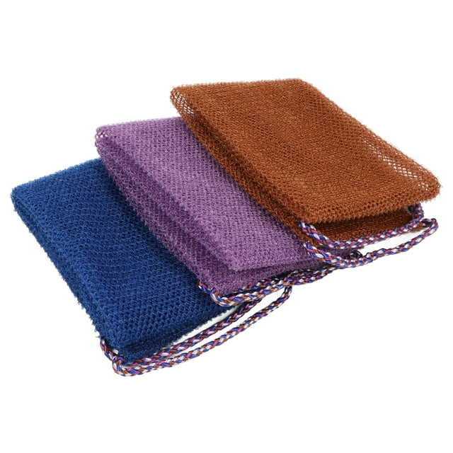 Depurador De Espalda Exfoliante, Limpieza Profunda, 3 Piezas Que Promueven La Circulación Sanguínea, Toalla Depuradora Corporal Para Hombres Y Mujeres Para La Ducha