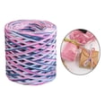 thumbnail image 4 of Rongfmy 218 Yards Raffia Paper Ribbon Twine for Christmas Gift Package Wrapping Festival Pink Navy, 4 of 9