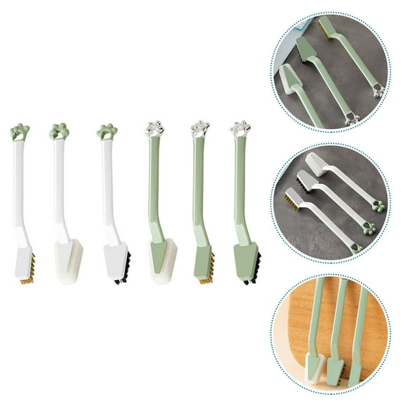 FELTECHELECTR 6 Pcs Dishwasher Cleaner Cleaning Brush Kitchen 18X5X3CM