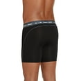 thumbnail image 3 of Jockey Sport Men's Silver Microfiber 7.5" Boxer Brief, 3 of 7