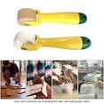 thumbnail image 4 of FRCOLOR 2Pcs Yellow Sewing Seam Rollers Pressing Tool for Quilting and Sewing by Craftsmen, 4 of 10