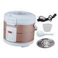 thumbnail image 2 of Siruishop 12V 24V Portable Car 3L Electric Rice Cooker Food Steamer Multipurpose Leakproof A, 2 of 8