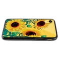 thumbnail image 5 of FINCIBO Slim TPU Bumper + Clear Hard Back Cover for Apple iPhone XR 6.1", Sunflower Portrait, 5 of 6