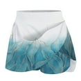 thumbnail image 2 of Aayomet Jupe Longue Maxi d'Exercice Imprimée pour Femmes, Blanche, G, 2 of 5