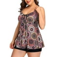 Niysciot Plus Size Tankini Swimsuits for Women 2 Piece Tummy Control