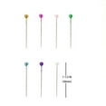 thumbnail image 4 of Hello Hobby Ballhead Pins Assorted Color 100 Count, Size 24, Pearlized, 4 of 5