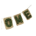 thumbnail image 3 of Northlight 6' Brown and Green "Welcome" Hanging Wall Decor, 3 of 4