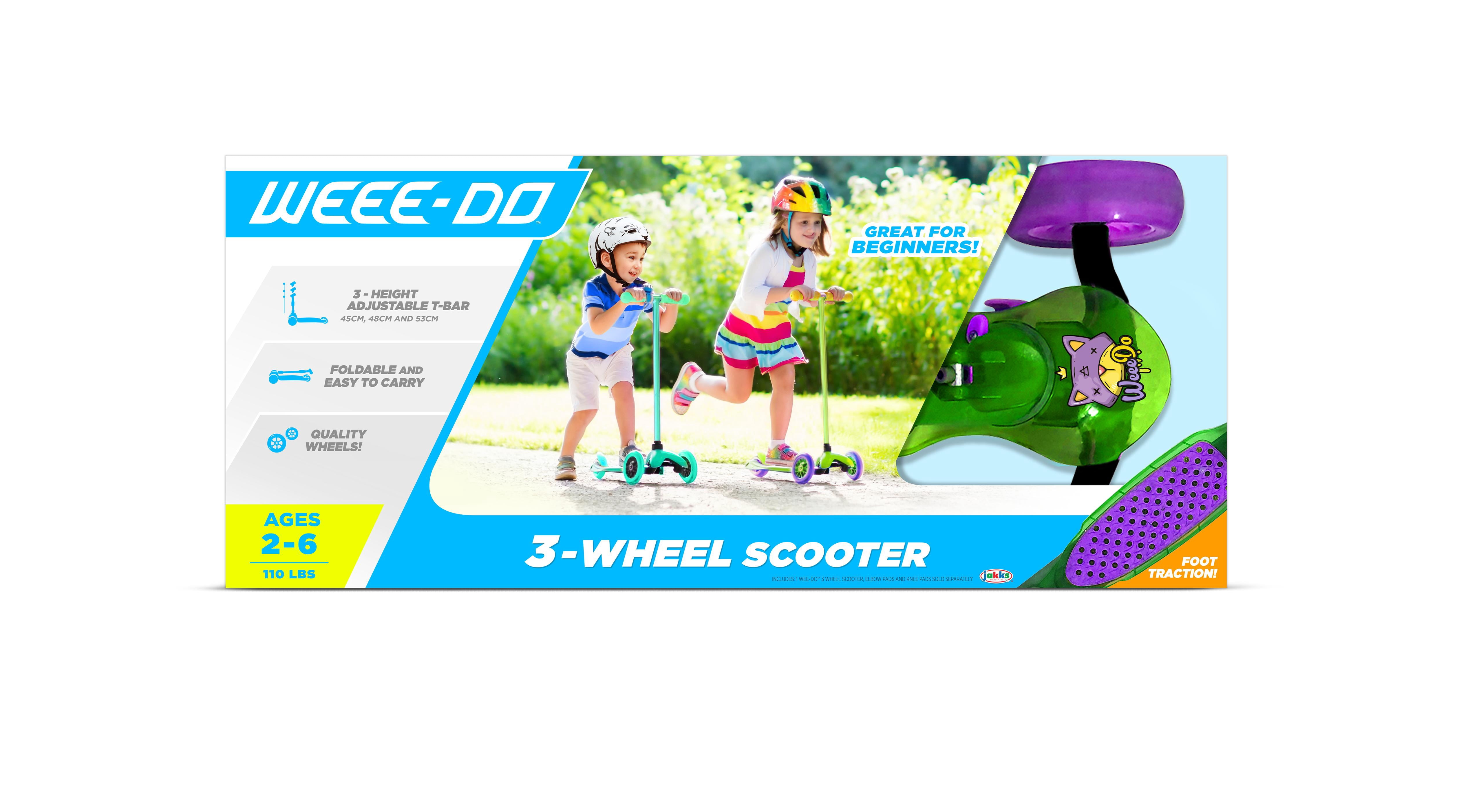 WeeDo Three Wheel Scooter - Cool Cat