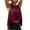 Wine, variant on Yigetop Workout Tops for Women Women Activewear Running Workouts Yoga Sport Tank Tops Shirt Womens Tank Tops Army Green L