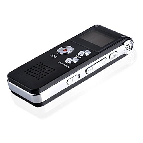 Aketek Multifuncional Recargable 8G 8GB 650HR Audio Digital Grabadora