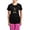 With Pink Pant, variant on CafePress - B/T Chihuahua Sit Pretty Women's Dark Pajamas - Women's Short Sleeve Print T-Shirt and Pants Dark Cotton Pajama Set